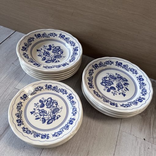 Servizio 17 Piatti Vintage Ceramica Besio Mondovi'