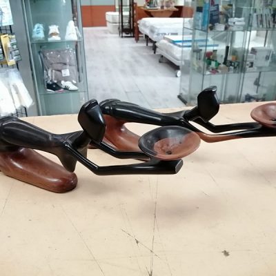 Coppia statue etniche Africane Coppia statue etniche Africane