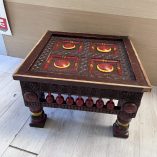 Tavolino Basso Legno Etnico