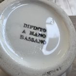 Vasetto Dipinto A Mano Ceramica Bassano