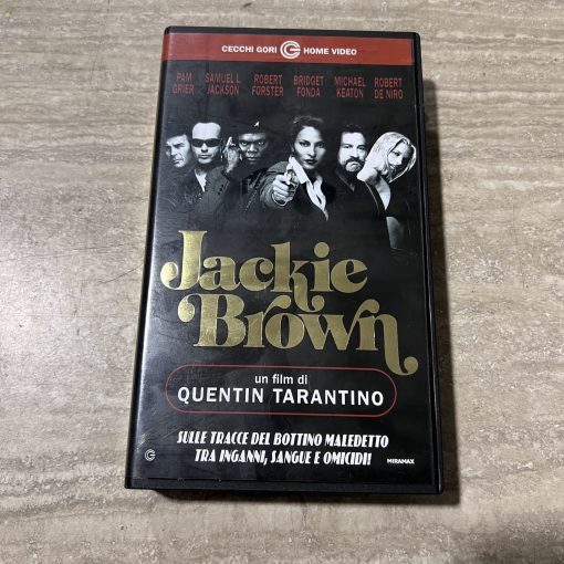 VHS Jackie Brown Quentin Tarantino
