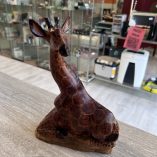 Giraffa Legno Intagliato